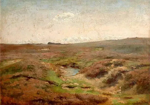 Den lilla hästen på slätten och fårhagen - Rosa Bonheur