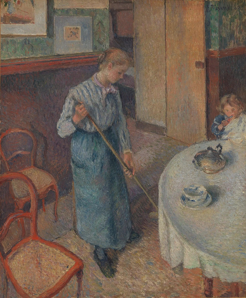 Den Lilla Bondkvinnan - Camille Pissarro