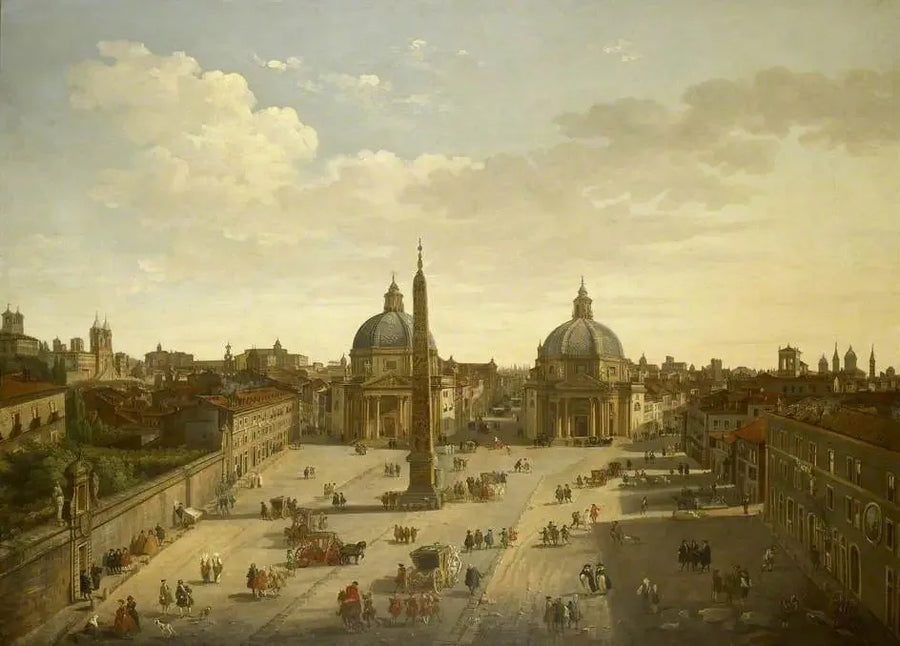 Piazza del Popolo, Rom - Giovanni Paolo Panini