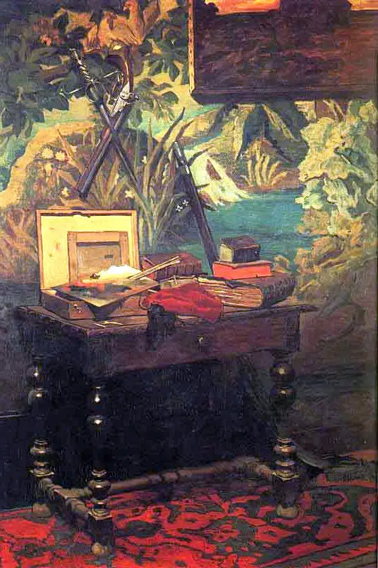 Reproduction du tableau « La pièce d'atelier - Claude Monet » par Alpha Reproduction en peinture à l’huile
