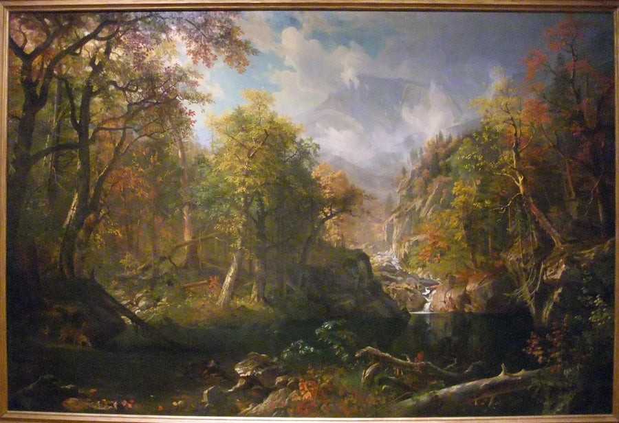 Smaragdpoolen - Albert Bierstadt