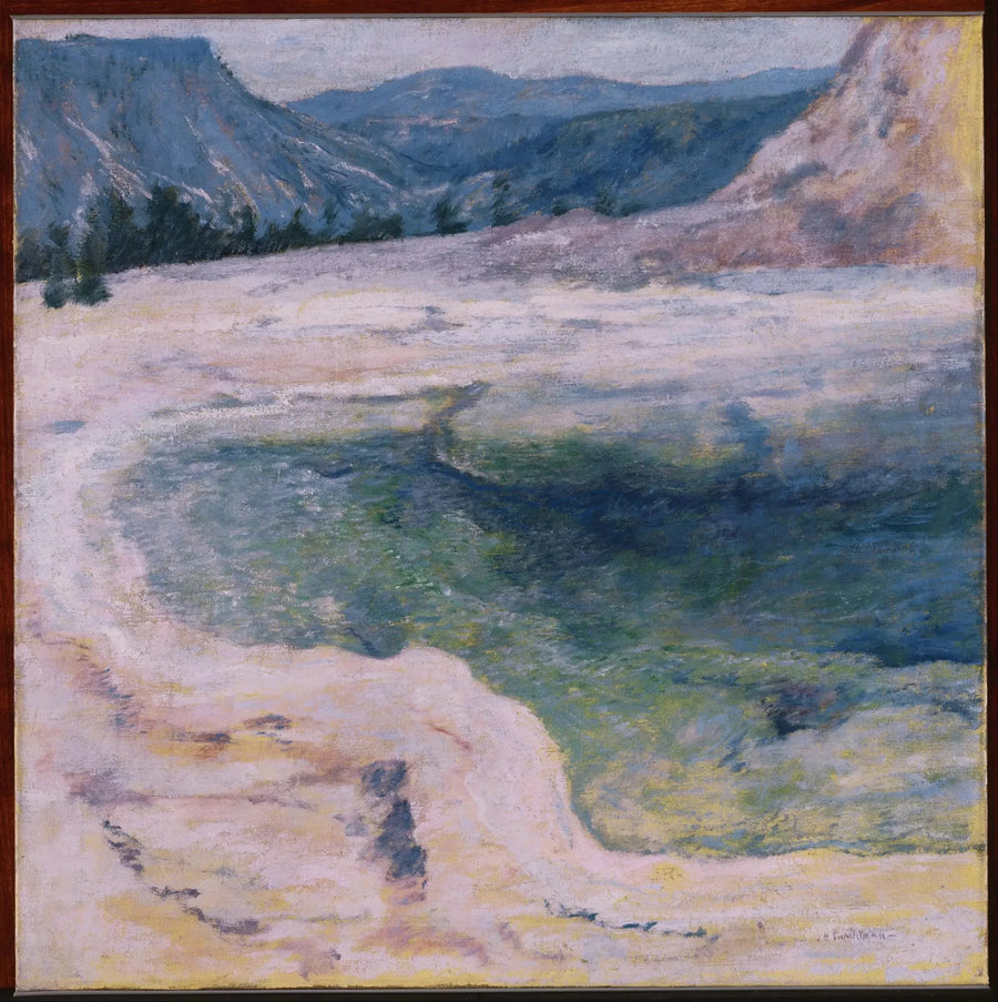 Smaragdpoolen - John Henry Twachtman