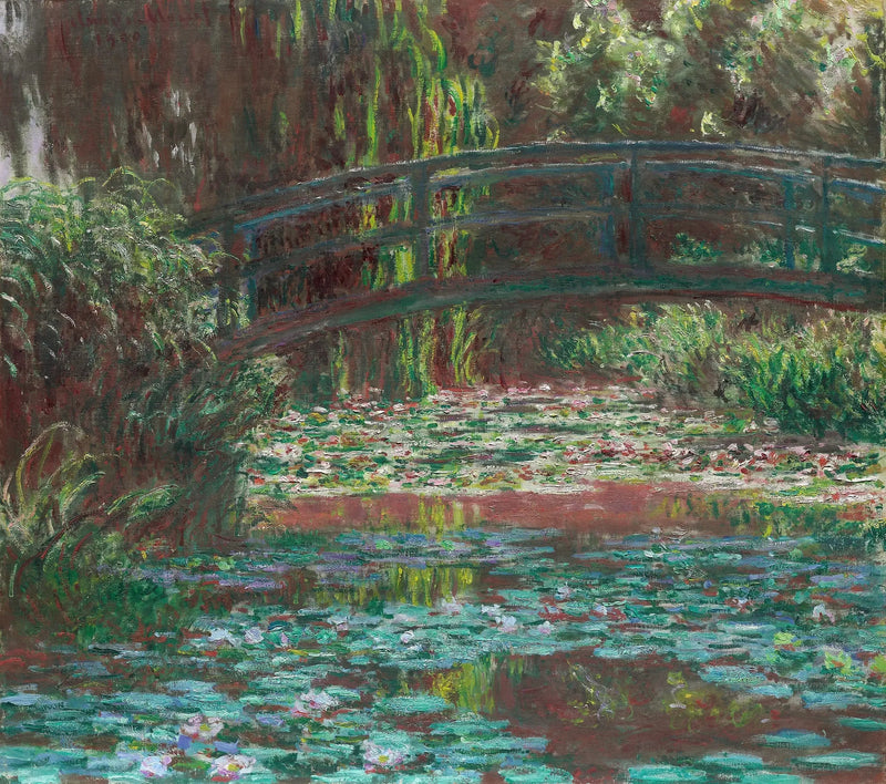 Vattenbassängen - Claude Monet