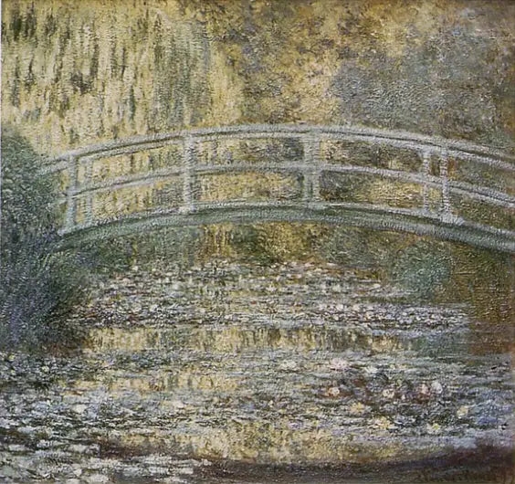 Vattenbassängen - Claude Monet