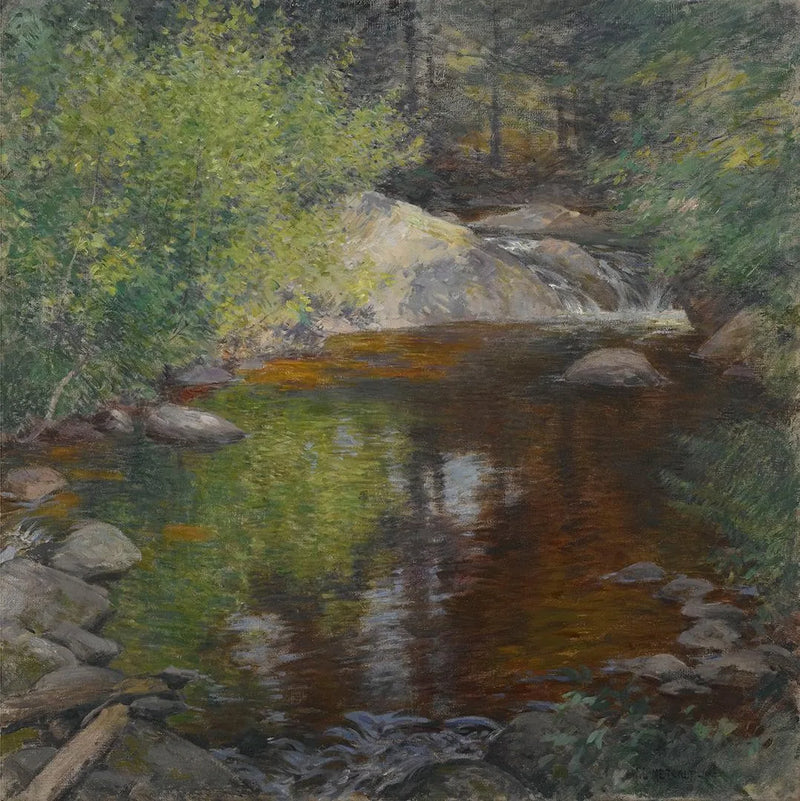 Poolen - Willard Metcalf