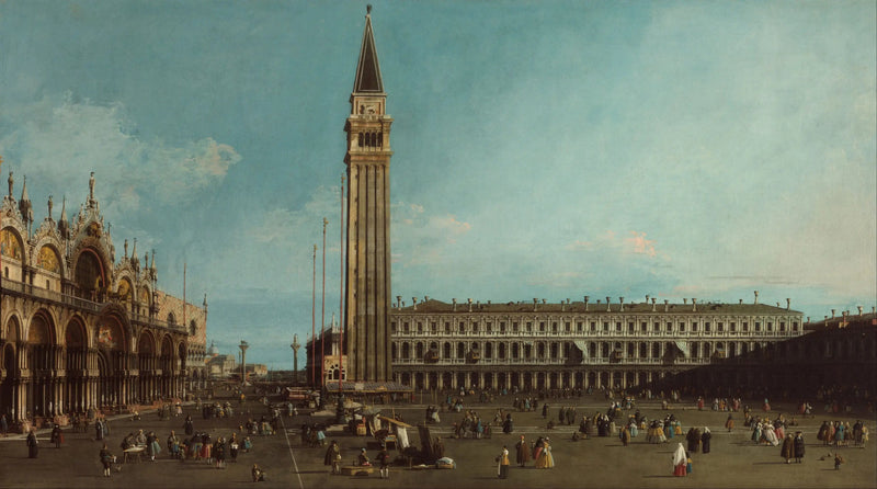 St. Mark's Square, Venedig - Canaletto