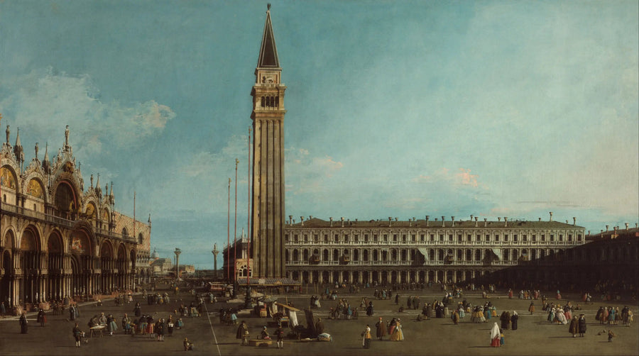 St. Mark's Square, Venedig - Canaletto