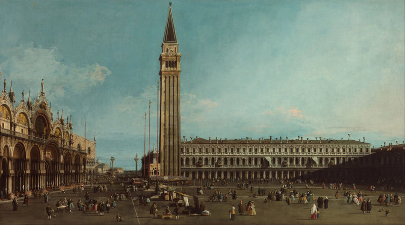 St. Mark's Square, Venedig - Canaletto