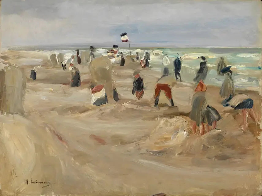 Noordwijk-stranden - Max Liebermann