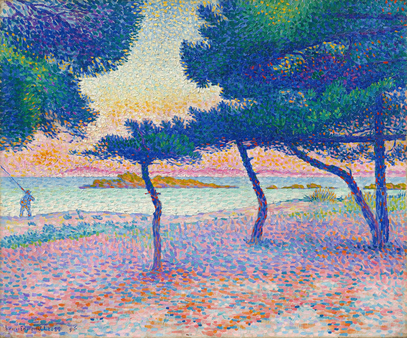 Saint-Clair-stranden - Henri-Edmond Cross