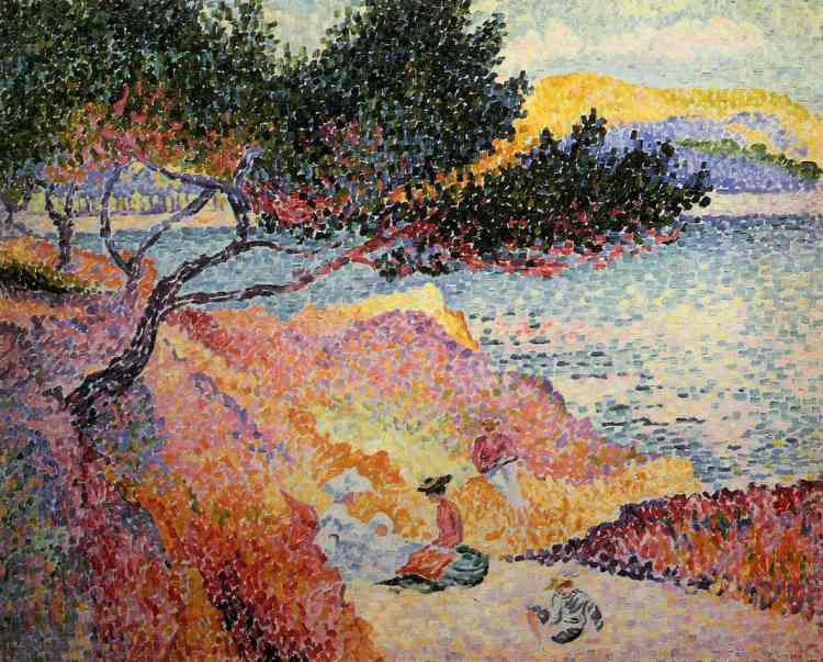 Saint-Clairs strand - Henri-Edmond Cross