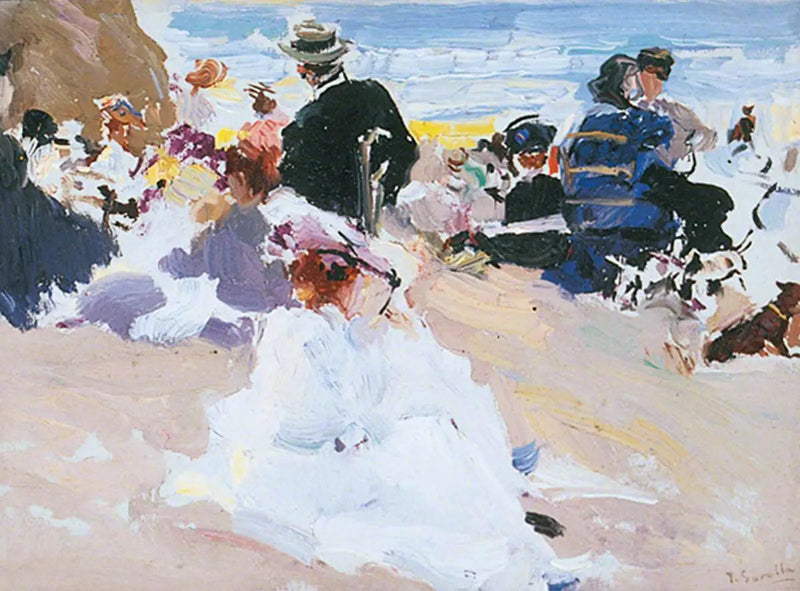Stranden - Joaquín Sorolla