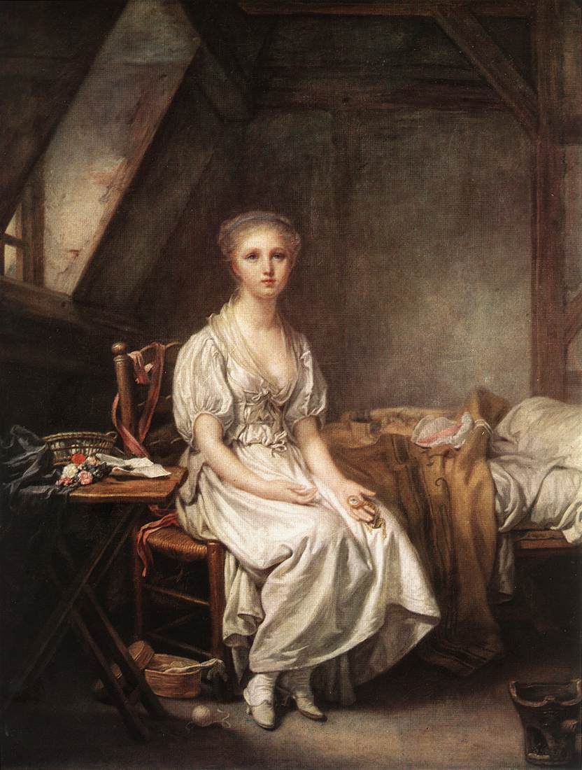 Klockans klagan - Jean-Baptiste Greuze