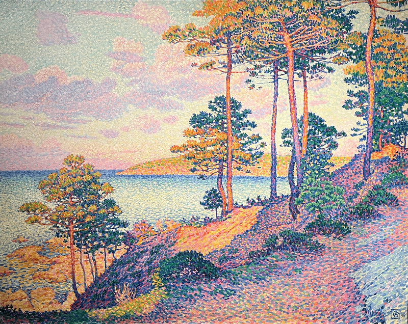 Saint-Pierre spetsen i Saint-Tropez - Théodore van Rysselberghe