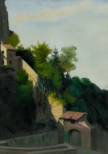 Porten till Bulagaio, Pérouse - Félix Vallotton