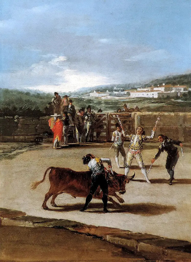 Bandernas placering - Francisco de Goya