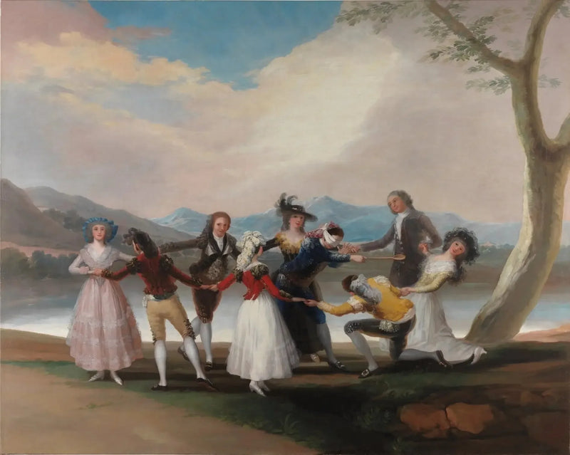 Den blinda hönan - Francisco de Goya