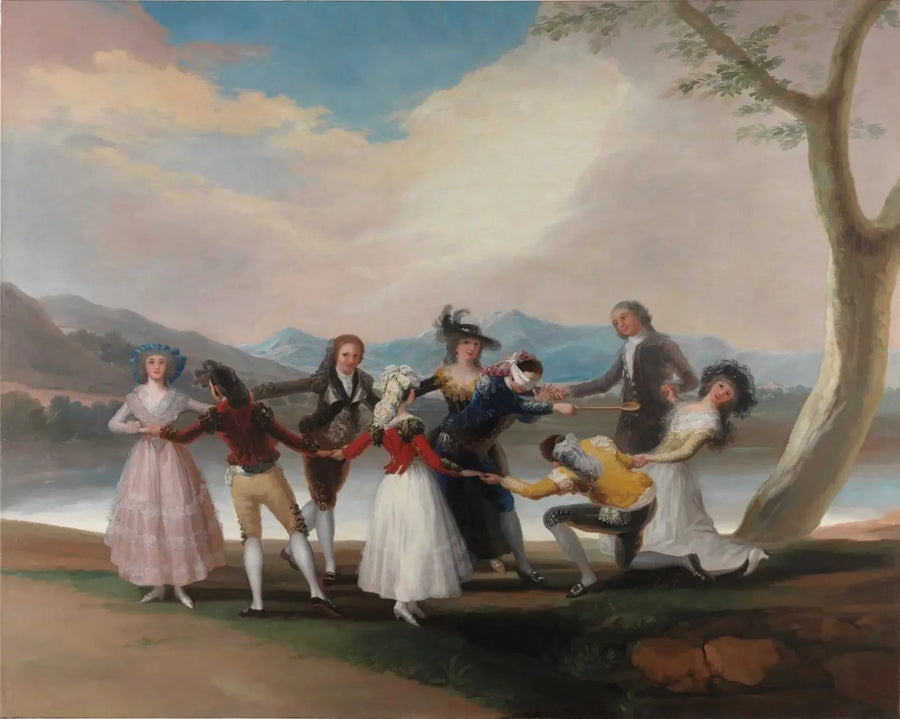 Den blinda hönan - Francisco de Goya