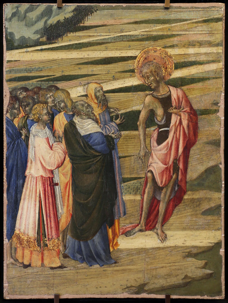 Sanktion av Johannes Döparen - Giovanni di Paolo