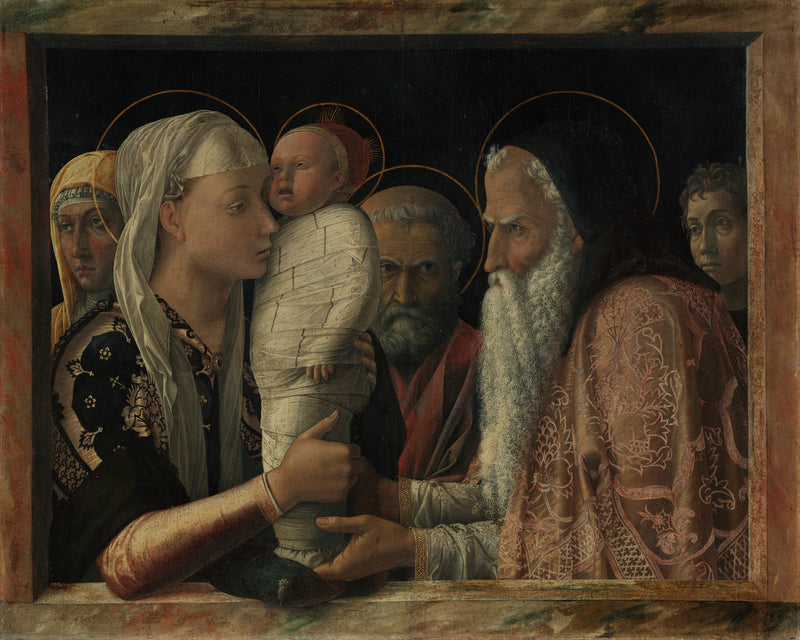 Presentation vid templet - Andrea Mantegna