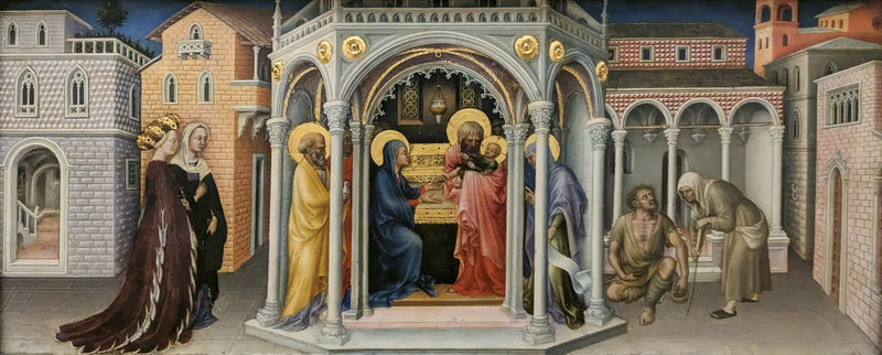 Presentation vid templet - Gentile da Fabriano