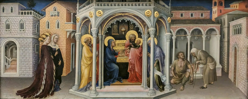 Presentation vid templet - Gentile da Fabriano