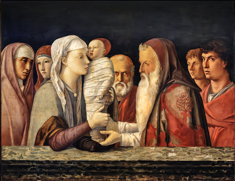 Presentation vid templet - Giovanni Bellini