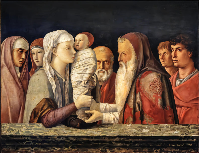 Presentation vid templet - Giovanni Bellini