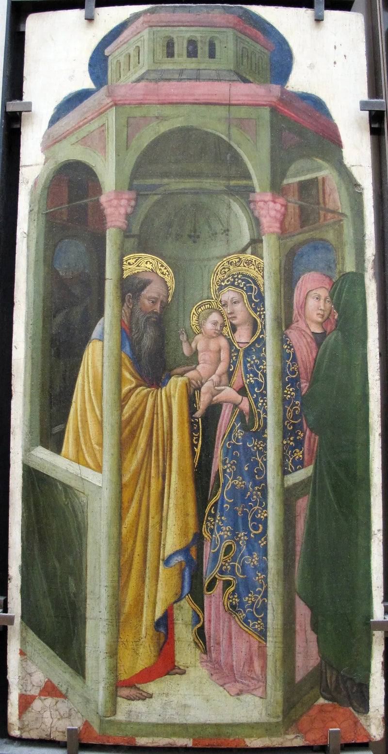 Jézus Présentation i Templet - Giovanni Francesco da Rimini