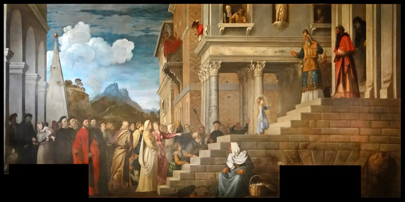Maria Presentation i Templet - Titian