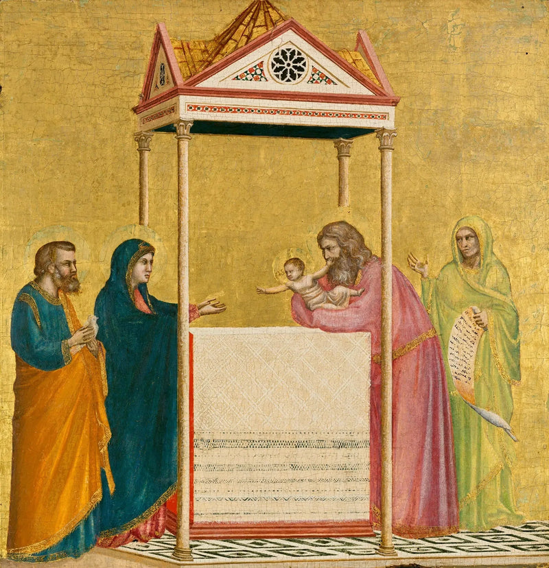 Kristi presentation i templet - Giotto