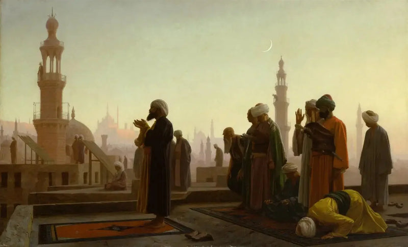 Bönen i Kairo - Jean-Léon Gérôme