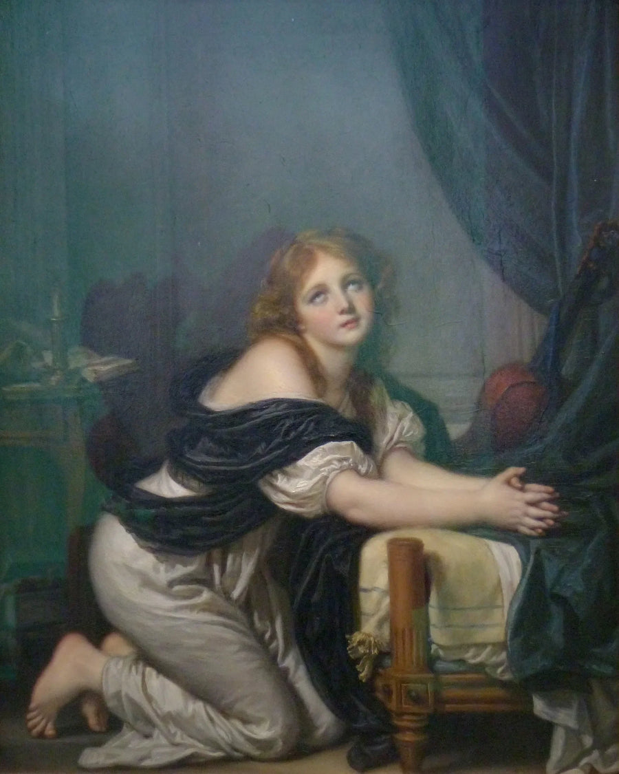 Morgonbönen - Jean-Baptiste Greuze