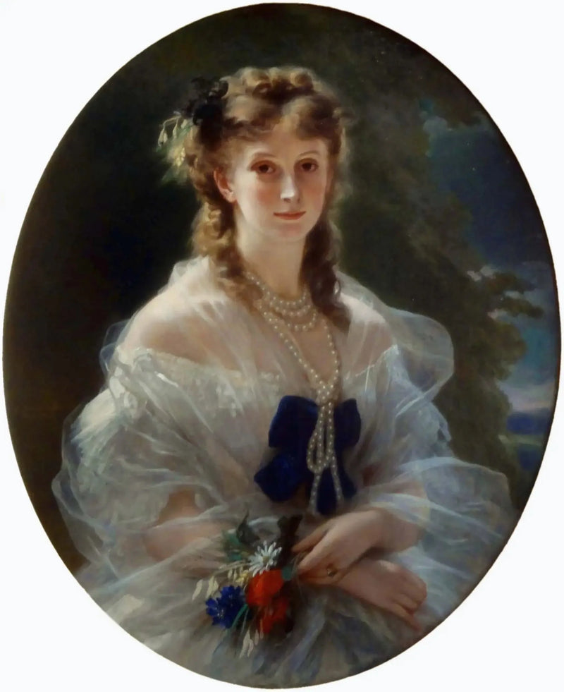 Prinsessan Sophie Troubetskoï, hertiginna av Morny - Franz Xaver Winterhalter