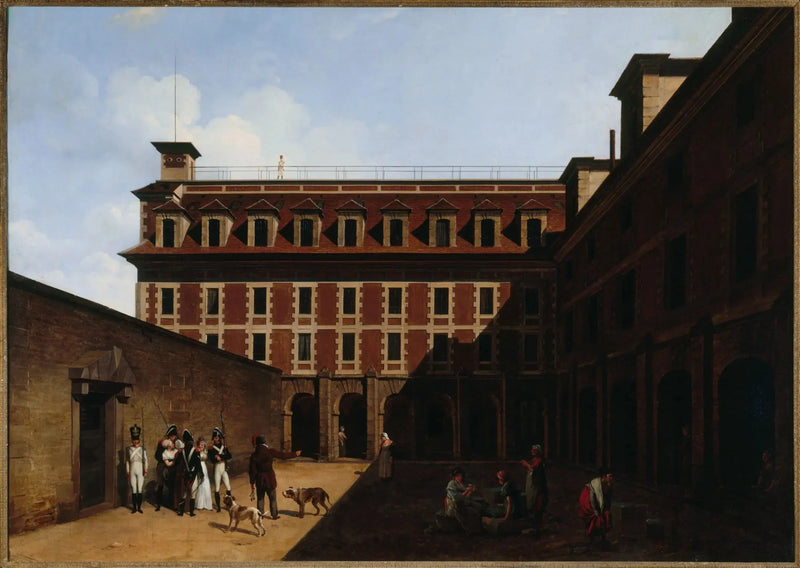 Fängelset Madelonnettes, Fontänvägen - Louis-Léopold Boilly