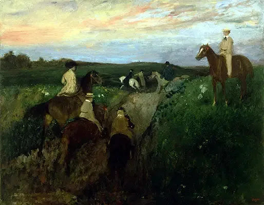 Hästridning - Edgar Degas