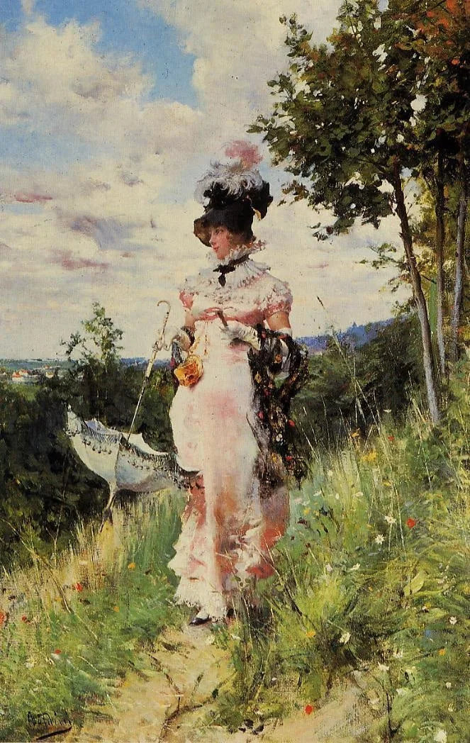 Sommarpromenad - Giovanni Boldini