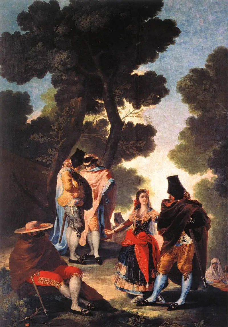 Promenaden i Andalusien - Francisco de Goya