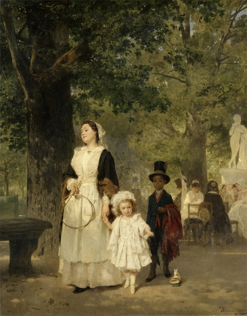 Promenaden - Ludwig Knaus