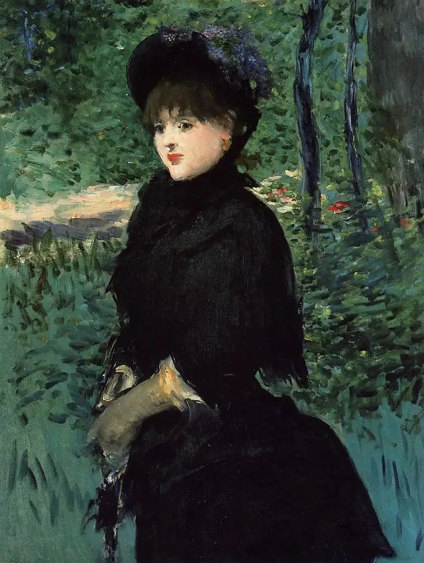 Promenaden (Mme Gamby) - Édouard Manet