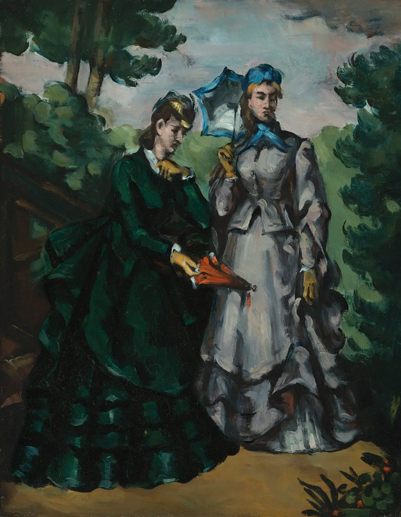 Promenaden - Paul Cézanne