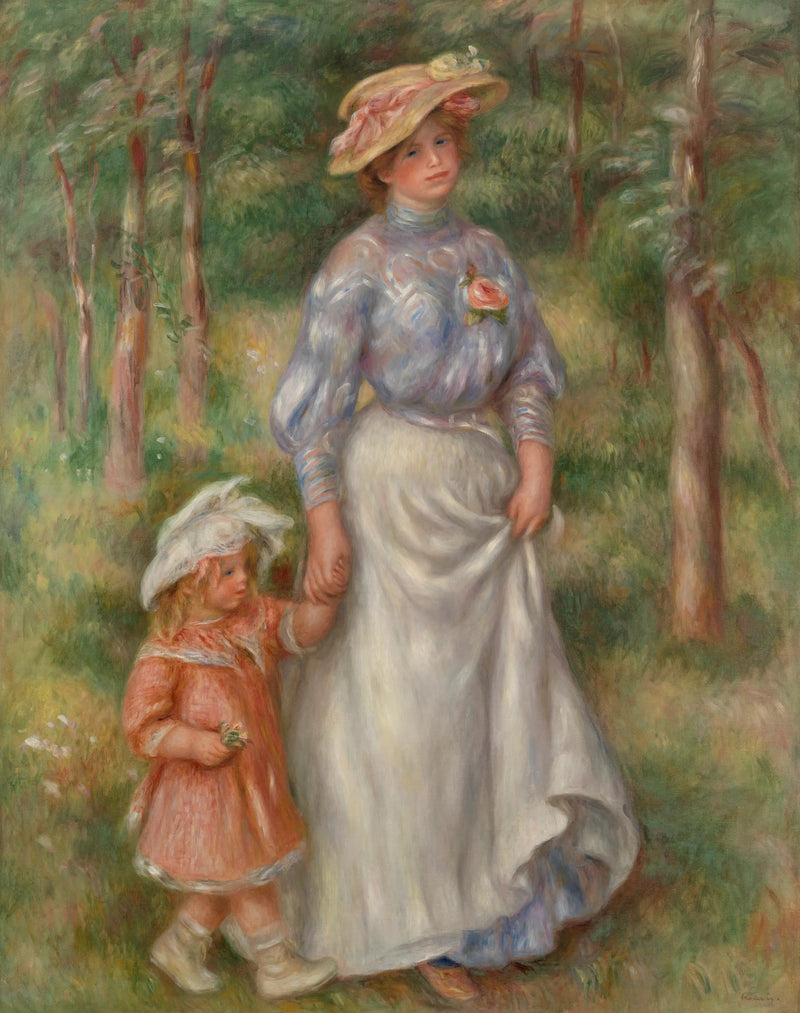 Promenaden - Pierre-Auguste Renoir