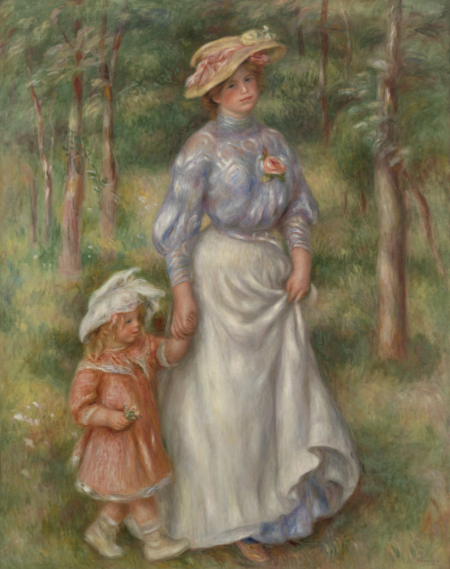 Promenaden - Pierre-Auguste Renoir