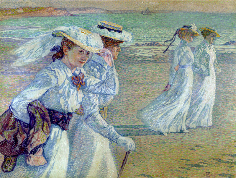 Promenaden - Théo van Rysselberghe