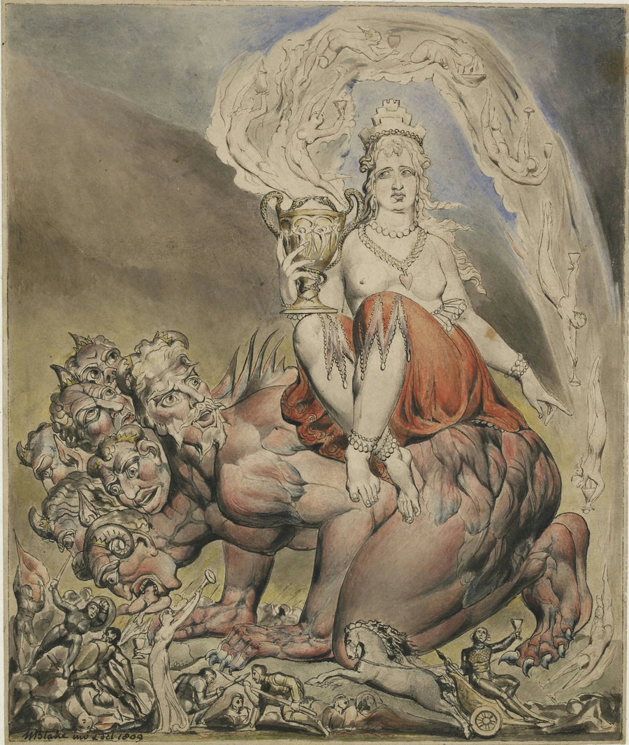 Babylons Prostituer - William Blake