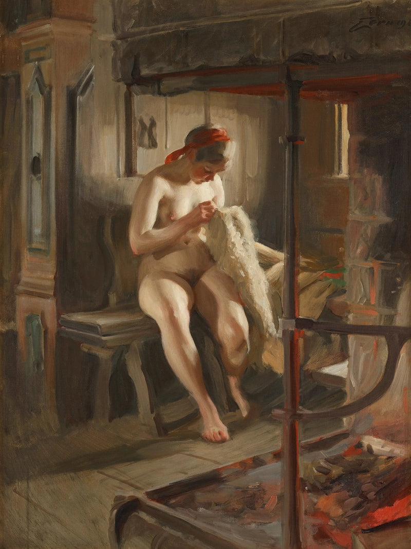 Loppan - Anders Zorn