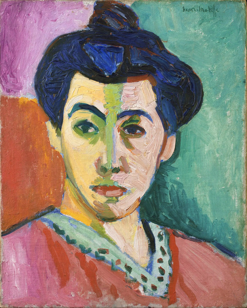 Den gröna rockan - Henri Matisse