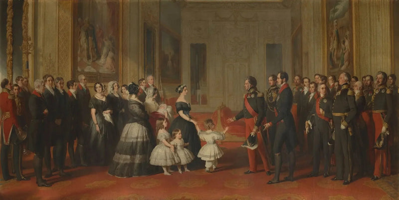 Louis-Philippe, Frankrikes kung, vid Windsor slott, den 8 oktober 1844 - Franz Xaver Winterhalter