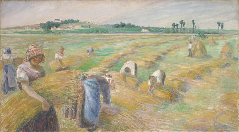 Skörden - Camille Pissarro