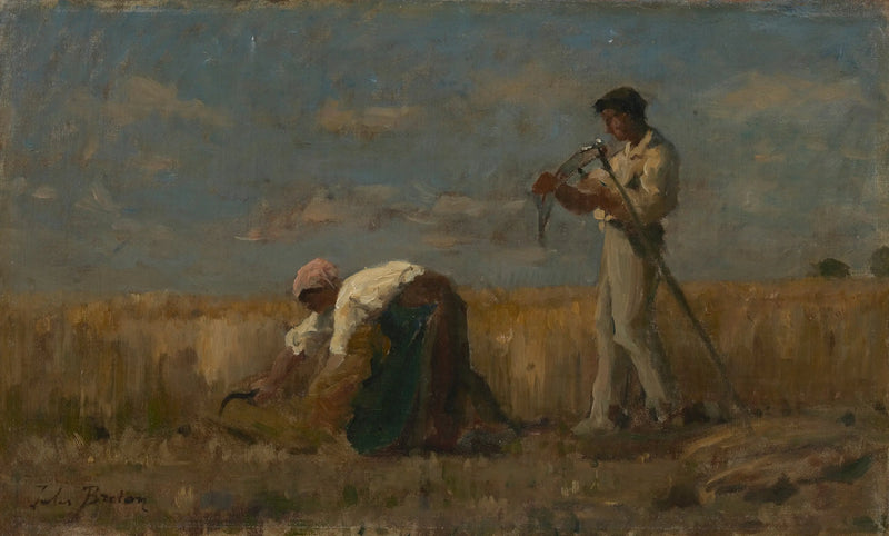 Skörden - Jules Breton